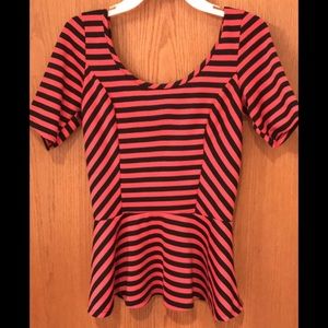 Striped Short Sleeve Shirt